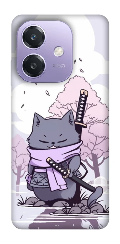 Чохол на Oppo A3X Samurai cat фото 1 з 1