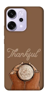 Чехол на Oppo Reno 14 Pro Thankful coffee фото 1 из 1