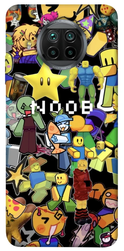 Чохол на Xiaomi Mi 10T Lite / Redmi Note 9 Pro 5G Roblox Noob фото 1 з 1