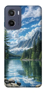 Чохол на Motorola Moto E15 River in the mountains фото 1 з 1