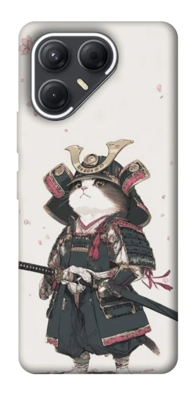 Чохол на TECNO Pova 7 Samurai Cat Warrior фото 1 з 1