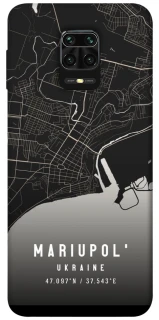 Чохол на Xiaomi Redmi Note 9s / Note 9 Pro / Note 9 Pro Max Mariupol map фото 1 з 1