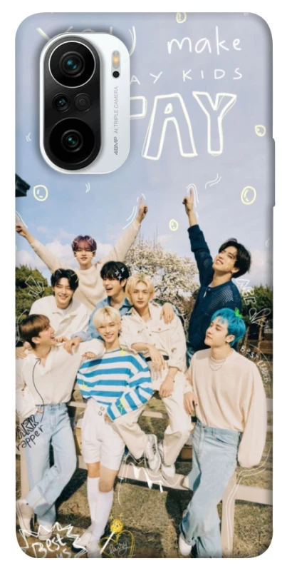 Чехол на Xiaomi Redmi K40 / K40 Pro / K40 Pro+ / Poco F3 Stray Kids One Team фото 1 из 1