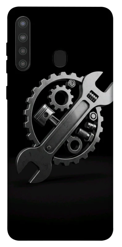 Чохол на Samsung Galaxy A21 Mechanic v2 фото 1 з 1