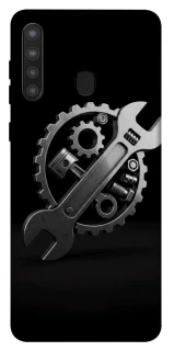 Чохол на Samsung Galaxy A21 Mechanic v2 фото 1 з 1