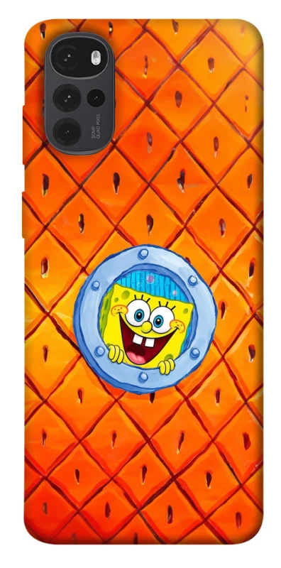 Чохол на Motorola Moto G22 Дім Спанч Боба фото 1 з 1