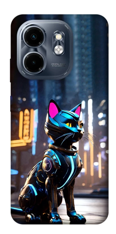 Чохол на Infinix Smart 9 4G / Hot 50i Cyber cat фото 1 з 1
