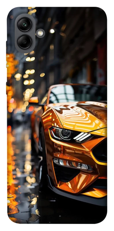 Чехол на Samsung Galaxy A04 Golden sports car фото 1 из 1