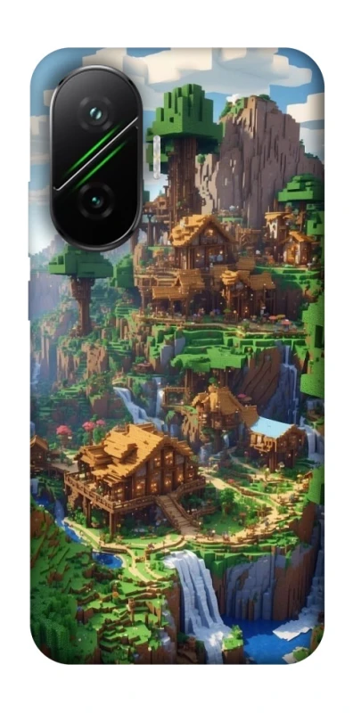 Чохол на Xiaomi Poco F7 Minecraft universe фото 1 з 1