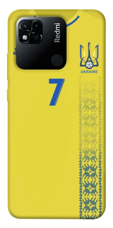 Чохол на Xiaomi Redmi 10A UA-Football ver.3 фото 1 з 1