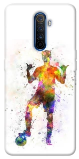 Чехол на Realme X2 Pro Football Player v3 фото 1 из 1