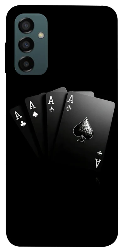 Чохол на Samsung Galaxy M34 5G Black Cards фото 1 з 1