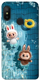 Чохол на Xiaomi Mi A2 Lite / Xiaomi Redmi 6 Pro Labubu in the pool фото 1 з 1