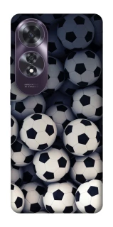 Чехол на Oppo A60 Футбольные мячи фото 1 из 1