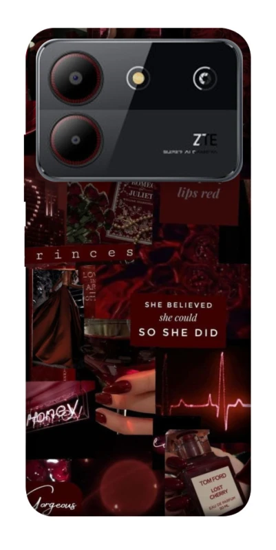 Чехол на ZTE Blade A54 4G Hot collage ver.2 фото 1 из 1