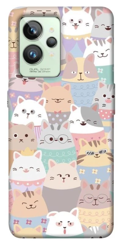 Чохол на Realme GT2 Funny Kittens ver.2 фото 1 з 1