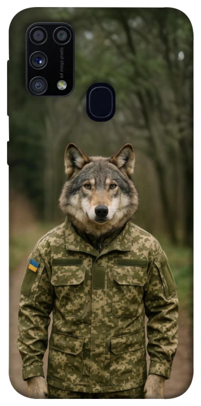 Чохол на Samsung Galaxy M31 Вовк захисник фото 1 з 1