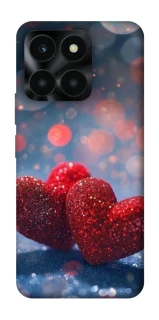 Чехол на Huawei Honor X6a Red hearts фото 1 из 1
