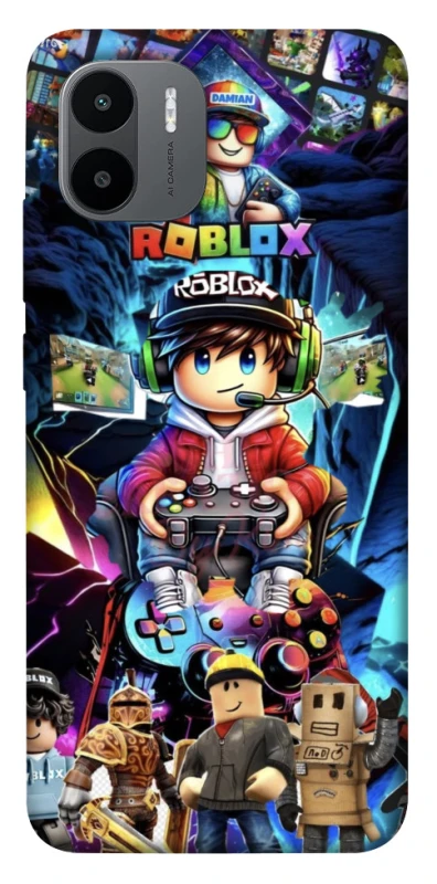 Чохол на Xiaomi Redmi A1+ / Poco C50 / A2+ Roblox collage ver.4 фото 1 з 1