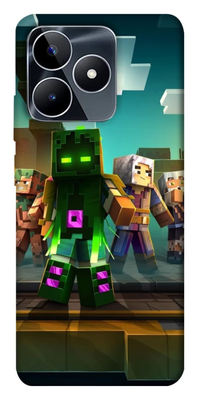 Чехол на Realme C53 Minecraft dungeon фото 1 из 1