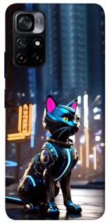 Чехол на Xiaomi Poco M4 Pro 5G Cyber cat фото 1 из 1