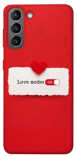 Чохол на Samsung Galaxy S21 Love Mode ON фото 1 з 1
