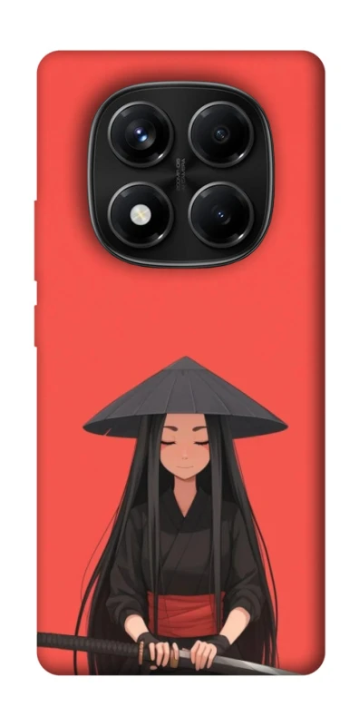 Чохол на Xiaomi Redmi Note 14 Pro 4G Red samurai фото 1 з 1