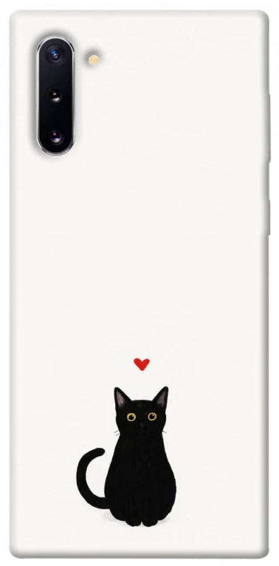 Чохол на Samsung Galaxy Note 10 cat in love фото 1 Чохол на Samsung Galaxy Note 10 cat in love фото 1 з 1
