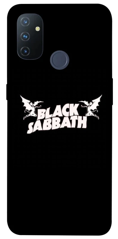 Чохол на OnePlus Nord N100 Black Sabbath logo ver.2 фото 1 з 1