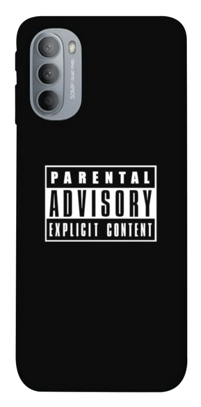 Чохол на Motorola Moto G31 Parental Advisory Label фото 1 з 1