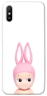 Чохол на Xiaomi Redmi 9A Minimal Bunny Peek фото 1 з 1