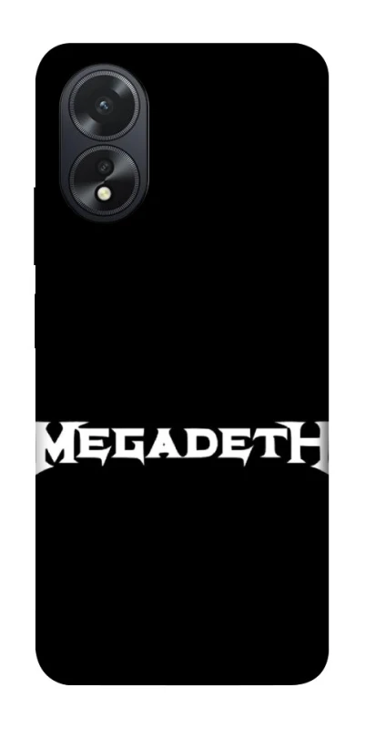 Чохол на Oppo A18 Megadeth logo фото 1 з 1