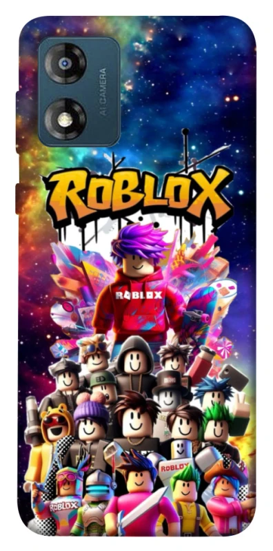 Чохол на Motorola Moto E13 Roblox Universe фото 1 з 1