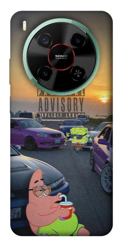 Чохол на ZTE Nubia V70 Max Патрік на перегонах фото 1 з 1