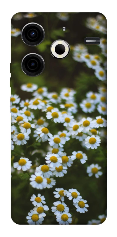 Чохол на TECNO Pova 6 Neo (LI6) Ромашки v13 фото 1 з 1