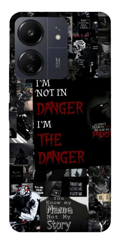 Чохол на Xiaomi Poco C65 Danger collage фото 1 з 1