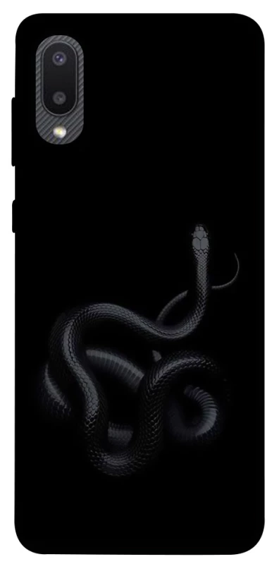 Чехол на Samsung Galaxy A02 Black snake фото 1 из 1