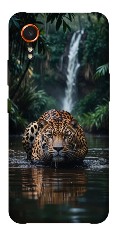 Чехол на Samsung Galaxy Xcover7 Leopard in water фото 1 из 1