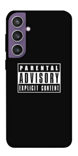 Чехол на Samsung Galaxy S23 FE Parental Advisory Label фото 1 из 1