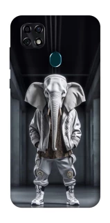 Чехол на ZTE Blade 20 Smart Слон v2 фото 1 из 1