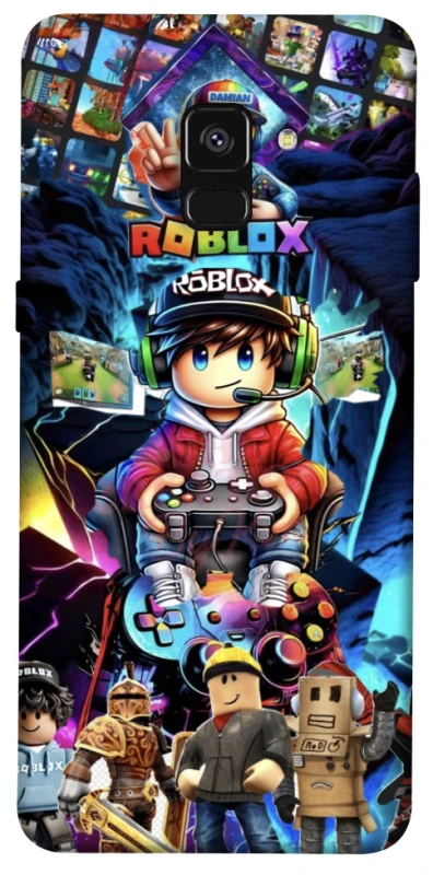 Чохол на Samsung A530 Galaxy A8 (2018) Roblox collage ver.4 фото 1 з 1