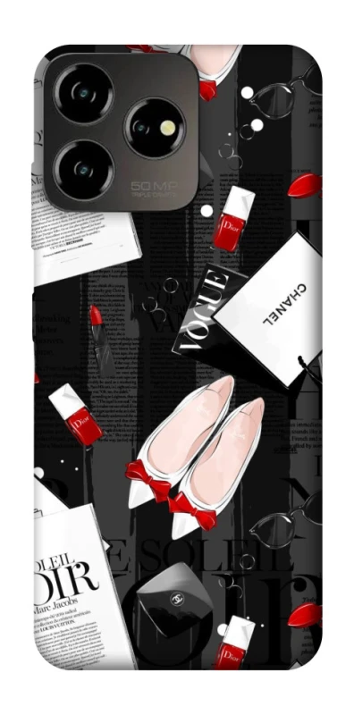 Чехол на ZTE Blade V50 Design 4G Fashion collage ver.4 фото 1 из 1