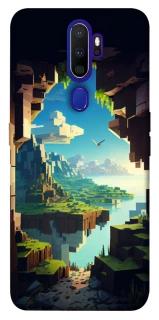 Чехол на Oppo A5 (2020) / Oppo A9 (2020) Minecraft sunrise фото 1 из 1