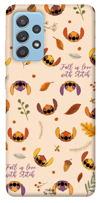 Чехол на Samsung Galaxy A52 4G / A52 5G Fall in love with Stitch фото 1 Чехол на Samsung Galaxy A52 4G / A52 5G Fall in love with Stitch фото 1 из 1
