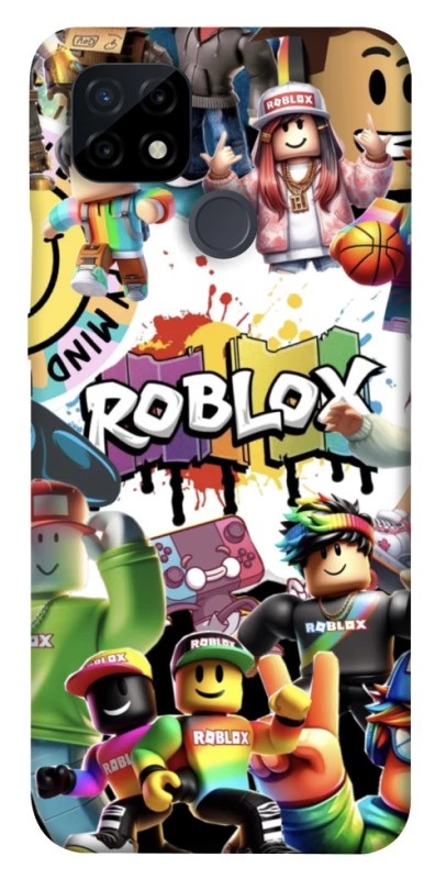 Чехол на Realme C21 Roblox Characters Collage фото 1 из 1