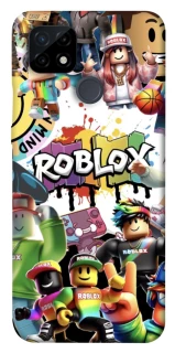 Чехол на Realme C21 Roblox Characters Collage фото 1 из 1