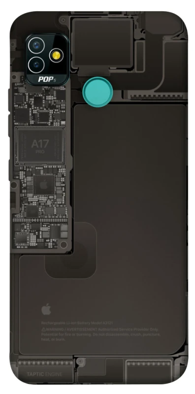 Чохол на TECNO POP 5 iPhone 17 фото 1 з 1