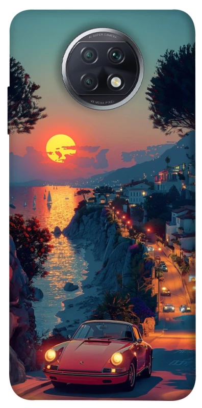 Чохол на Xiaomi Redmi Note 9 5G / Note 9T Porsche sunrise фото 1 з 1