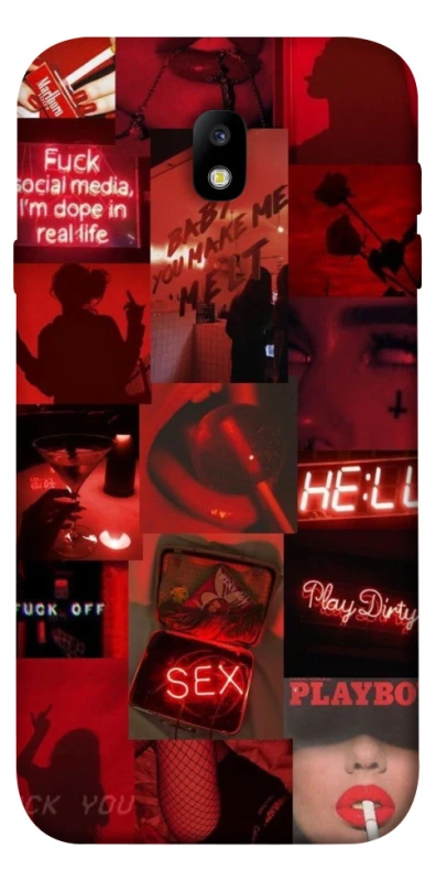 Чехол на Samsung J730 Galaxy J7 (2017) Love collage ver.3 фото 1 из 1