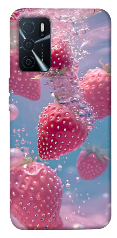 Чохол на Oppo A16s / A16 Полуниця в воді фото 1 з 1